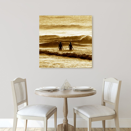 Obraz na plátně People Ocean 40x40 cm