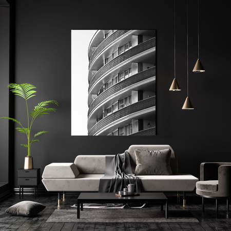 Obraz na plátně Architektura Balkony budovy 30x40 cm