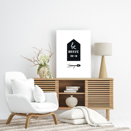 Dětský plakát Buď statečný 50X70 cm