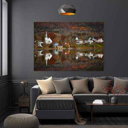 Obraz Architektura Malé město 40x30 cm