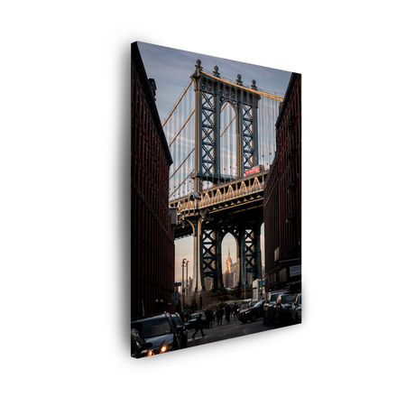 Obraz na plátně Architektura mostu New York 30x40 cm