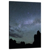 Obraz na plátně Příroda Vesmír Hory Tma Noc 80x120