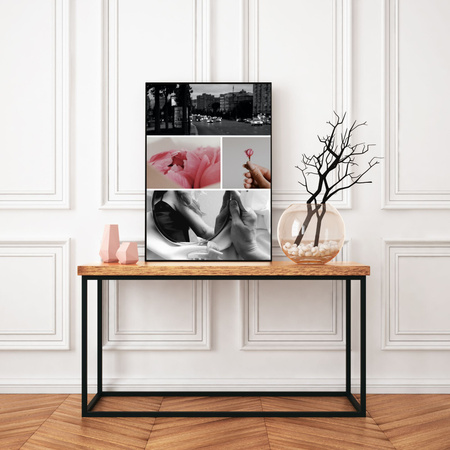 Vaše fotografie jako plakát WIZARD + rám z šedého kamene 21x29,7