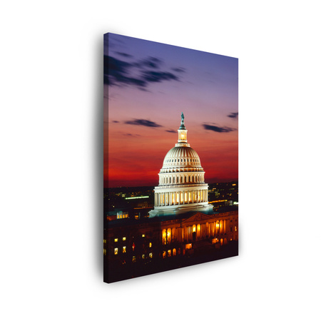 Obraz na plátně  Washington architektura 40x80 cm