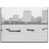 Obraz Architektura Lodě proti městu 40x30 cm