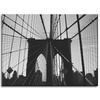 Obraz na plátně Architektura Brooklyn Bridge 40x30 cm