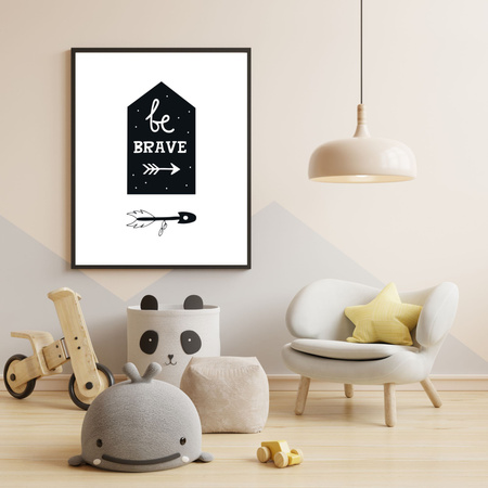 Dětský plakát Buď statečný 50X70 cm