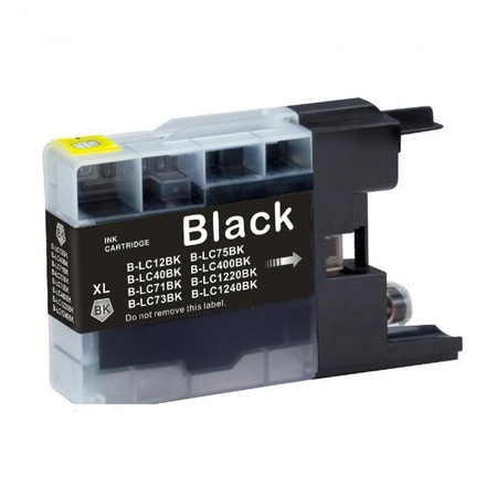 Kompatibilní inkoustová kazeta Brother LC1240BK - DCP J430W, J525W, MFC J625DW, J5910D - GP-B1240BK černá