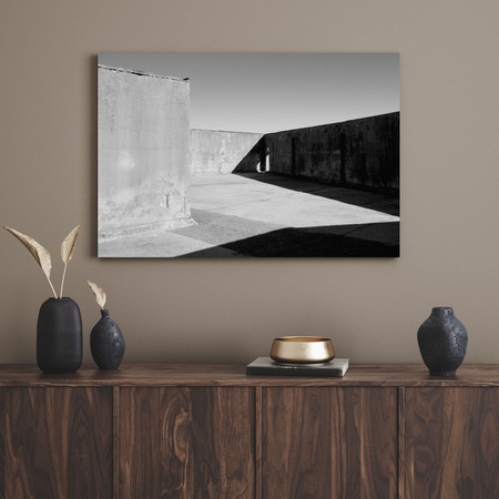 Obraz na plátně Abstrakce Betonová abstrakce 40x30 cm