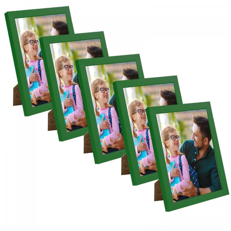 SET Zelený rám obrazu 18x24 - 5 ks