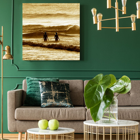 Obraz na plátně People Ocean 40x40 cm