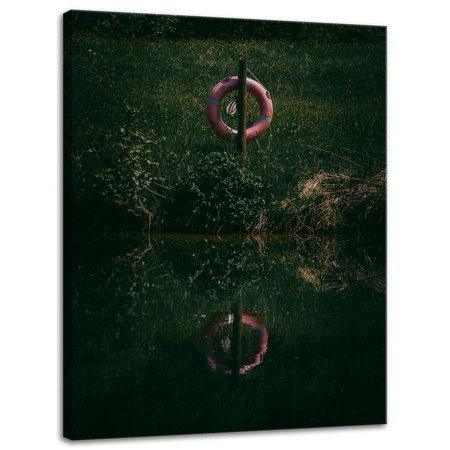 Obraz na plátně Přírodní záchranný kruh 30x40 cm