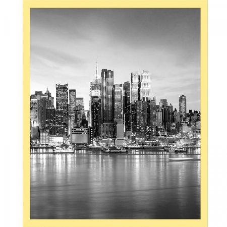 Fotorámeček 40x50 cm žlutý - fotorámeček