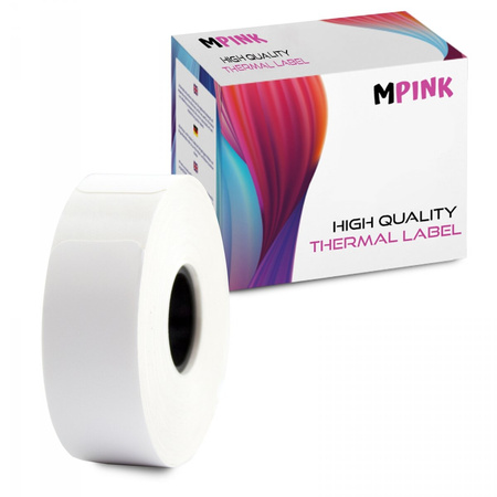 Papírová páska na termální štítky MP-RL-15*50*150PT-WH Černá na bílé (Light Oil)