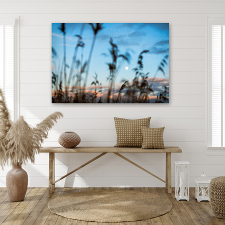 Obraz na plátně Nature Glade Meadow Sunrise 120x60