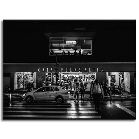 Obraz na plátně Architektura Taxi 40x30 cm