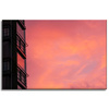 Obraz na plátně Pink Sky Sunset Building 90x60