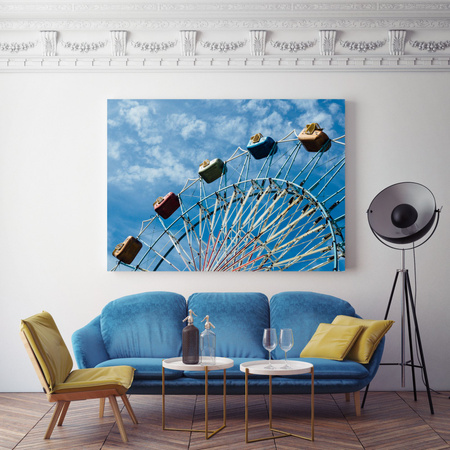 Obraz na plátně Architektura Zábavní park 40x30 cm