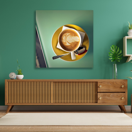 Obraz na plátně Coffee Vintage Stylish Cafe 90x90