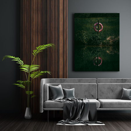 Obraz na plátně Přírodní záchranný kruh 30x40 cm