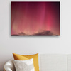 Obraz na plátně Space Aurora Borealis Red Sky 90x60