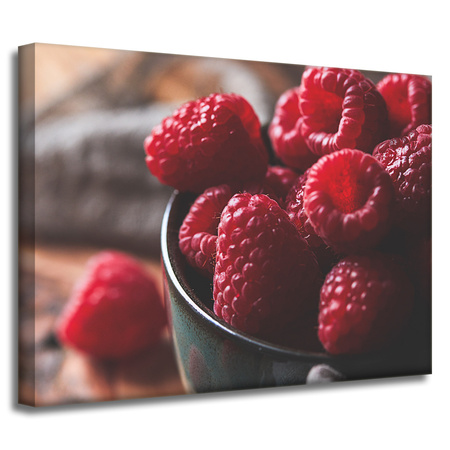 Obraz na plátně Malinová kuchyně 40x30 cm