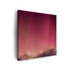 Obraz na plátně Space Aurora Borealis Red Sky 90x90