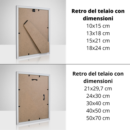 5x Černý rám 21x29,7, I L13,15,051, ražba plexi