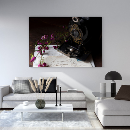 Obraz na plátně Vintage Vintage fotoaparát 40x30 cm