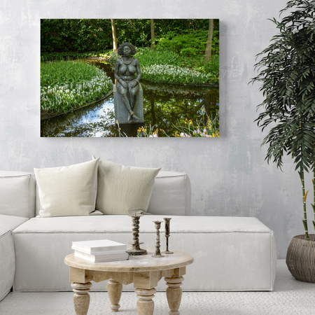 Obraz na plátně Architektura Socha ženy 40x30 cm