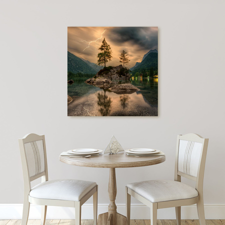 Obraz na plátně Nature Storm 40x40 cm