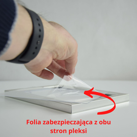 Plakát Abstrakce_2 21X29,7 cm + rám z šedého kamene