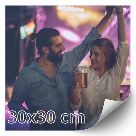 Nálepka na zeď s tvůrcem 30x30 cm